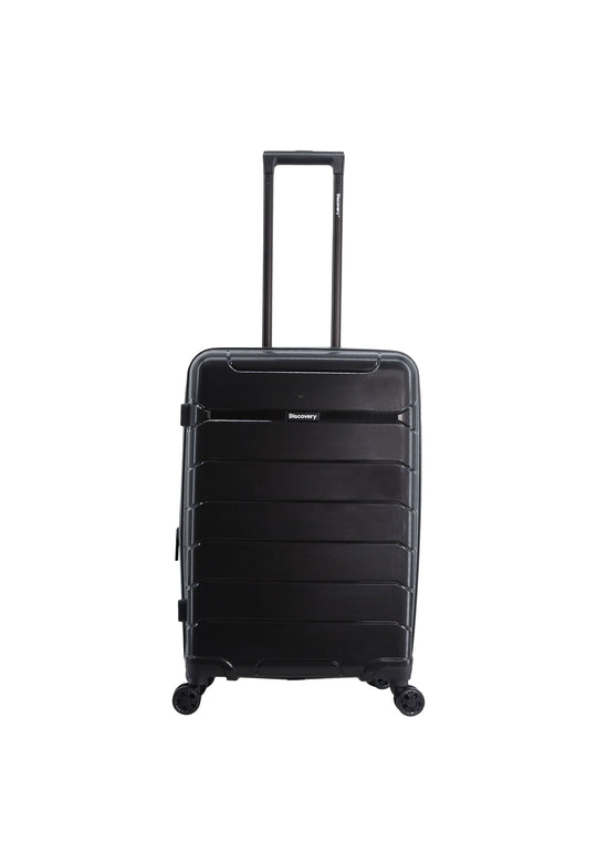 Discovery Skyward Hard Suitcase / Trolley / Travel Suitcase - (Set/S/M/L) - Black