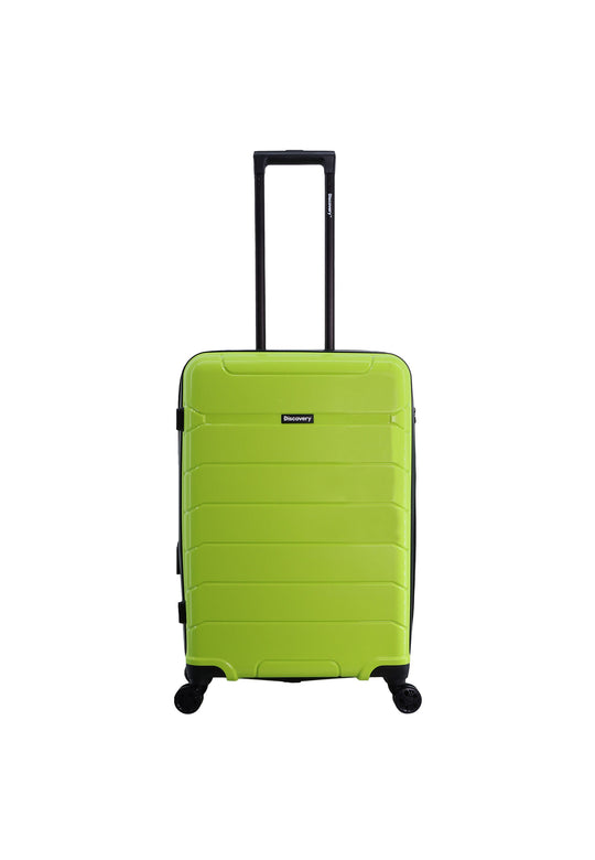 Discovery Skyward Hard Suitcase / Trolley / Travel Suitcase - (Set/S/M/L) - Lime Green