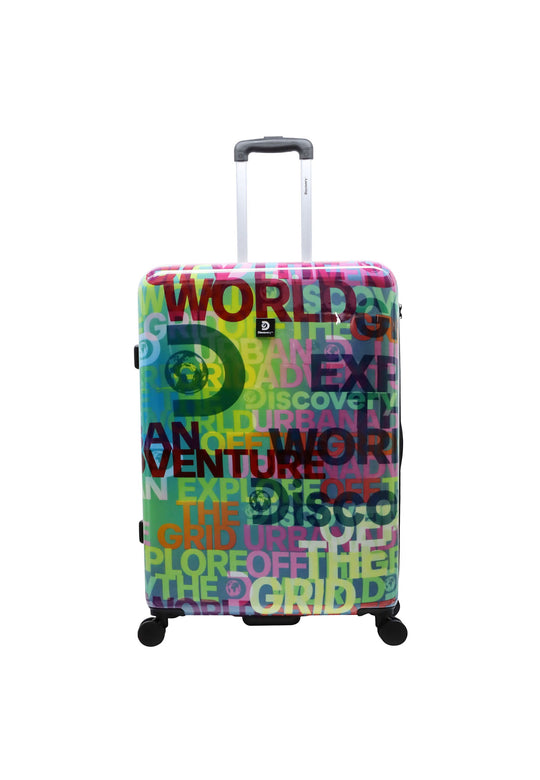 Discovery Explore The World Hard Suitcase / Trolley / Travel Suitcase - (Set/S/M/L)