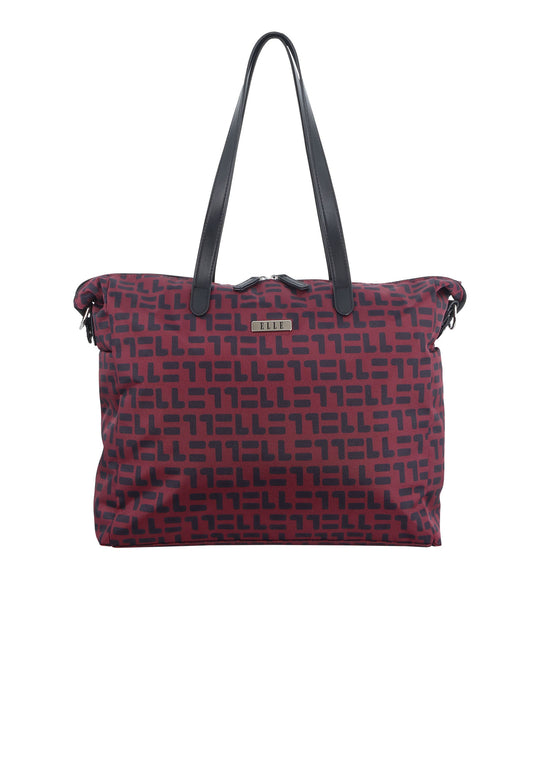 ELLE Couture Hand Bag Burgundy
