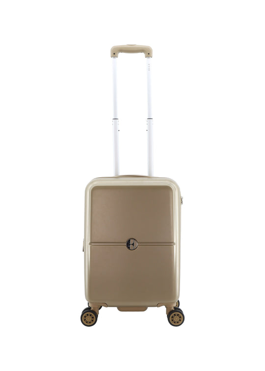 ELLE Chic Hard Suitcase / Trolley / Travel Suitcase - (Set/S/M/L) - Gold