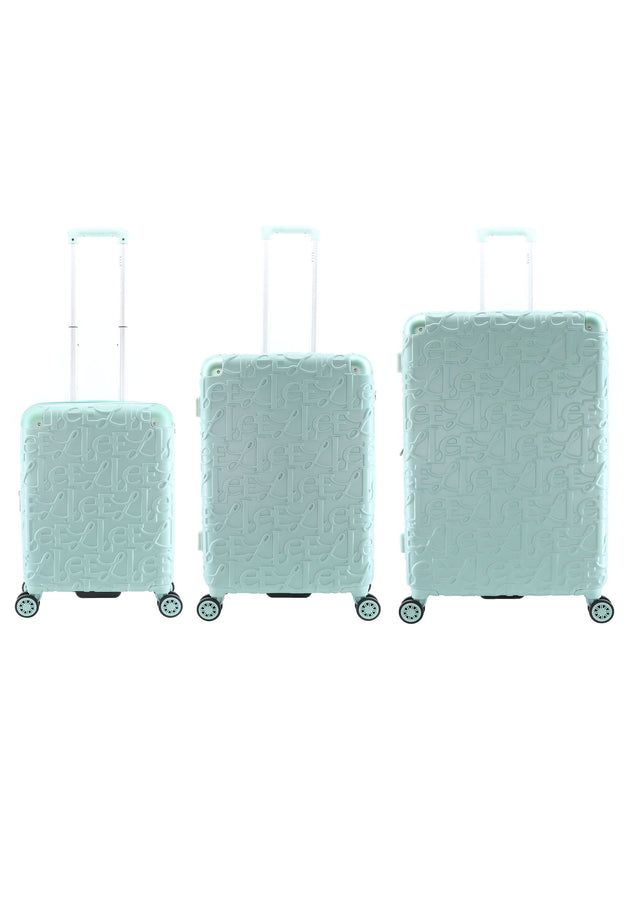 ELLE Alors Hard Suitcase / Trolley / Travel Suitcase - (Set/S/M/L) - Mint