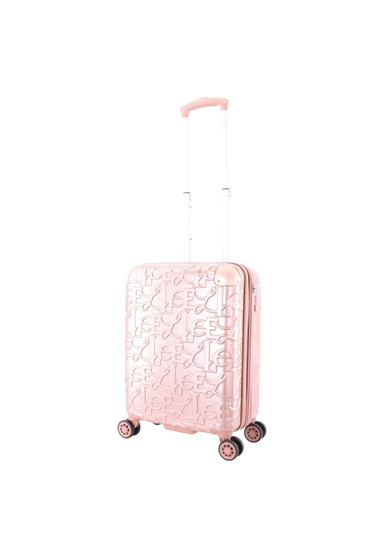ELLE Alors Hard Suitcase / Trolley / Travel Suitcase - (Set/S/M/L) - Pink