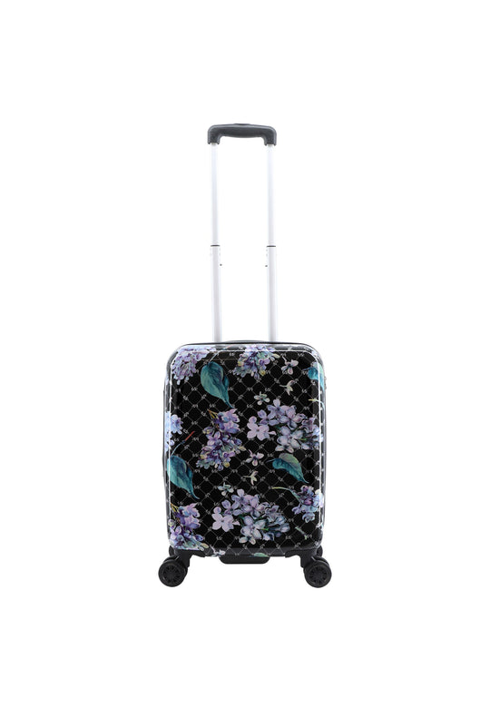 ELLE Floret Hard Suitcase / Trolley / Travel Suitcase - (Set/S/M/L) - Black