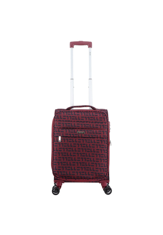 ELLE Couture Hard Suitcase / Trolley / Travel Suitcase - (Set/S/M/L) - Burgundy