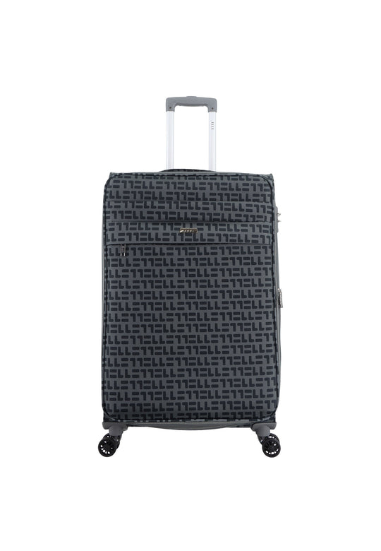 ELLE Couture Hard Suitcase / Trolley / Travel Suitcase - (Set/S/M/L) - Grey