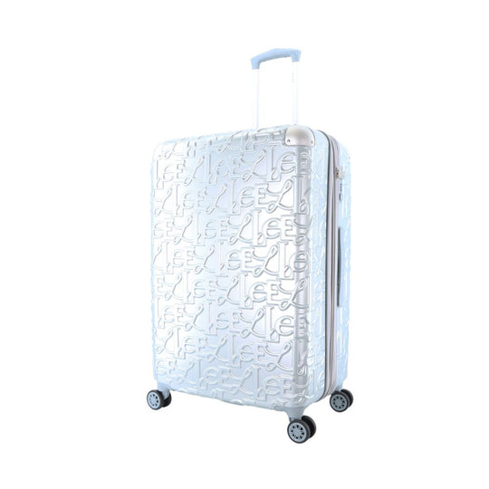 ELLE Alors Hard Suitcase / Trolley / Travel Suitcase - (Set/S/M/L) - Silver