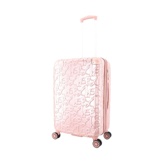 ELLE Alors Hard Suitcase / Trolley / Travel Suitcase - (Set/S/M/L) - Pink