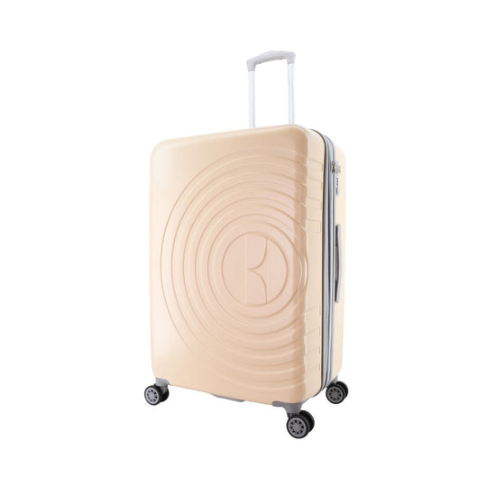 ELLE Debossed Hard Suitcase / Trolley / Travel Suitcase - (Set/S/M/L) - Pink