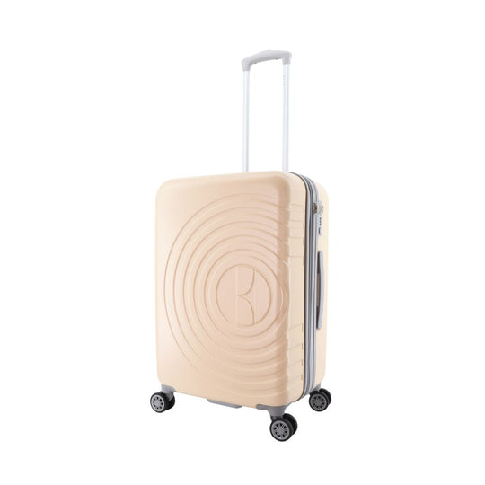 ELLE Debossed Hard Suitcase / Trolley / Travel Suitcase - (Set/S/M/L) - Pink