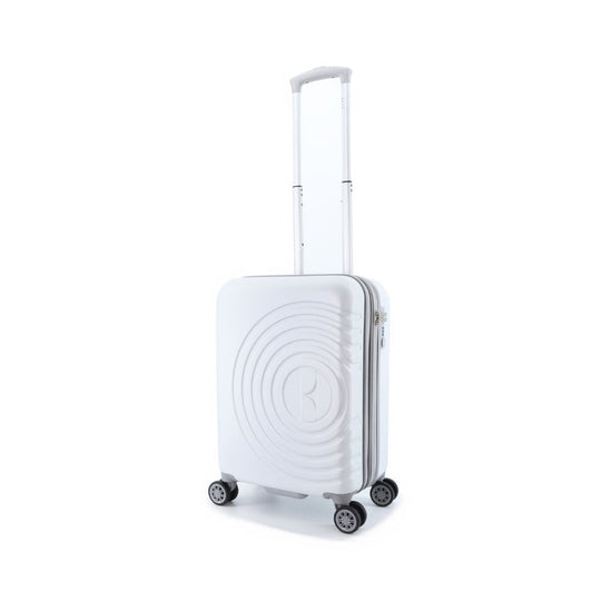 ELLE Debossed Hard Suitcase / Trolley / Travel Suitcase - (Set/S/M/L) - White