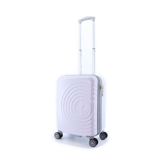 ELLE Debossed Hard Suitcase / Trolley / Travel Suitcase - (Set/S/M/L) - Lila