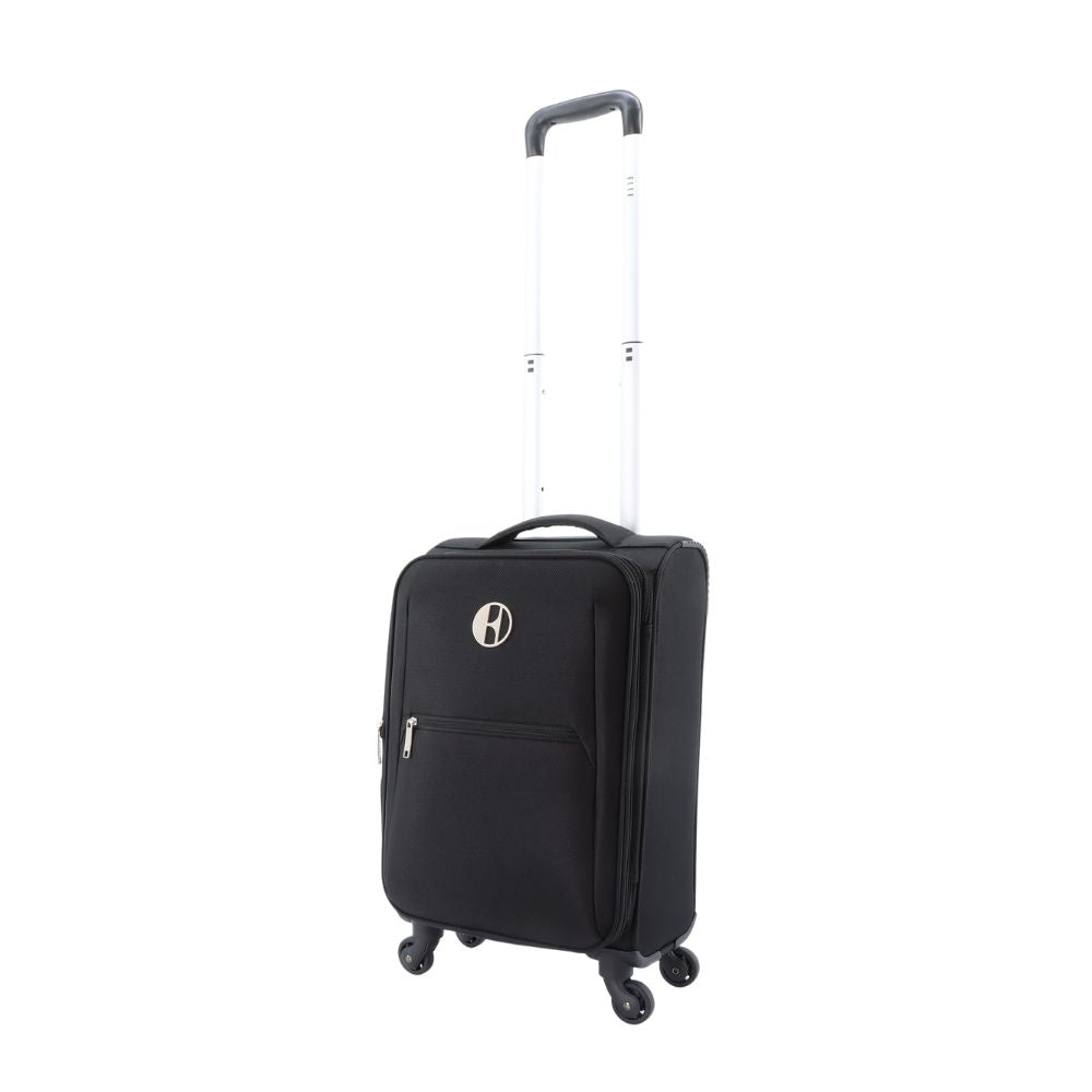 ELLE Mode Solft Suitcase / Trolley / Travel Suitcase - (Set/S/M/L) - Black