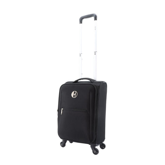 ELLE Mode Solft Suitcase / Trolley / Travel Suitcase - (Set/S/M/L) - Black