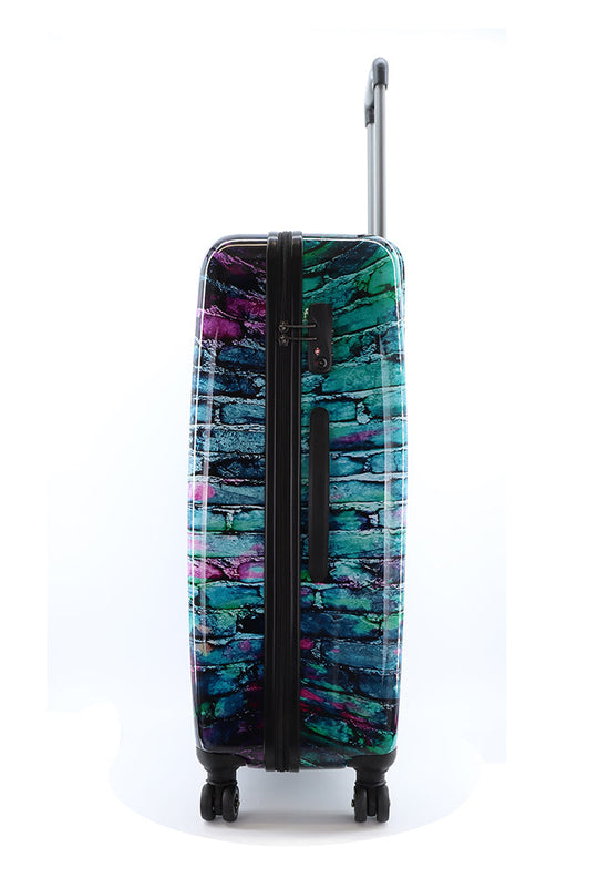 Saxoline Headphone Printed Hard Suitcase / Trolley / Travel Suitcase - (Set/S/M/L)