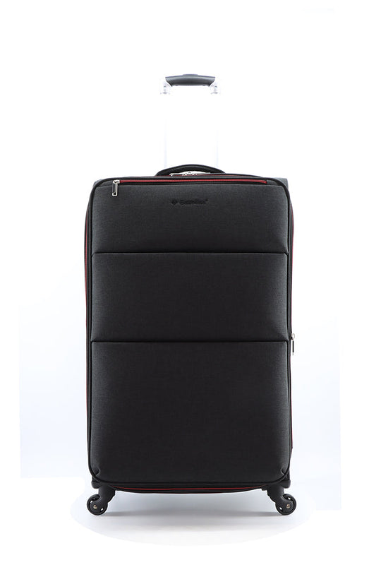 Saxoline Relax Red zipper Soft Suitcase / Trolley / Travel Suitcase - (Set/S/M/L)