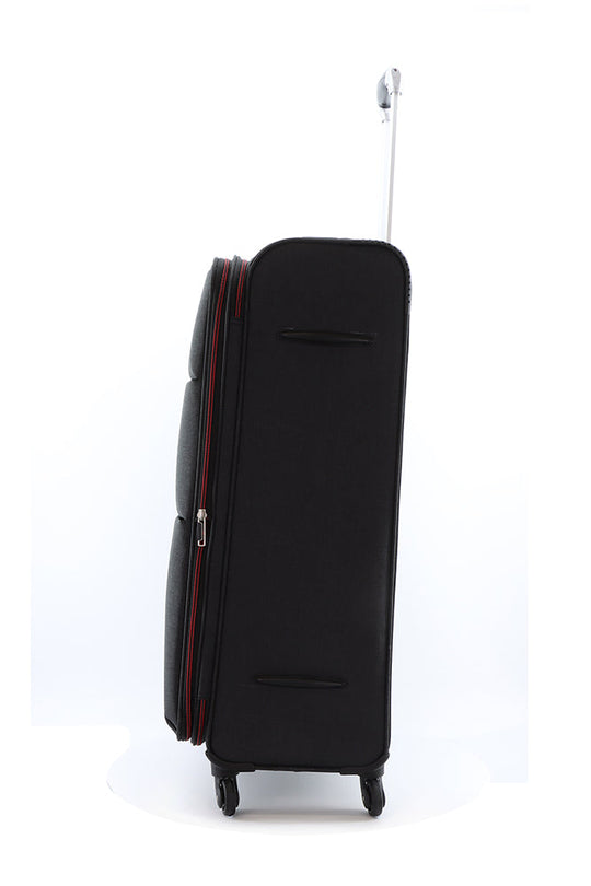 Saxoline Relax Red zipper Soft Suitcase / Trolley / Travel Suitcase - (Set/S/M/L)