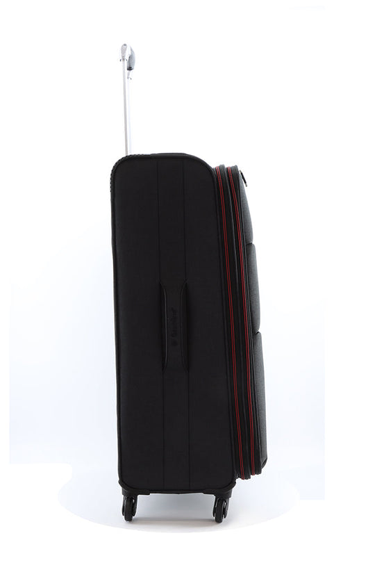 Saxoline Relax Red zipper Soft Suitcase / Trolley / Travel Suitcase - (Set/S/M/L)