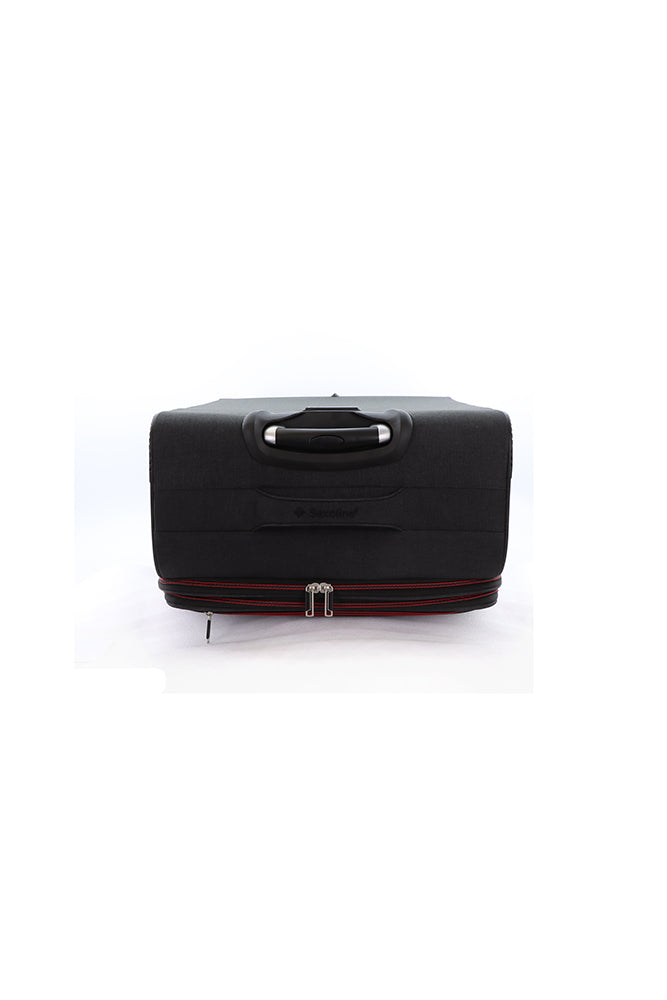 Saxoline Relax Red zipper Soft Suitcase / Trolley / Travel Suitcase - (Set/S/M/L)