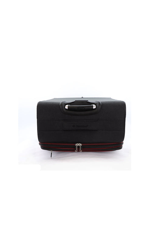 Saxoline Relax Red zipper Soft Suitcase / Trolley / Travel Suitcase - (Set/S/M/L)