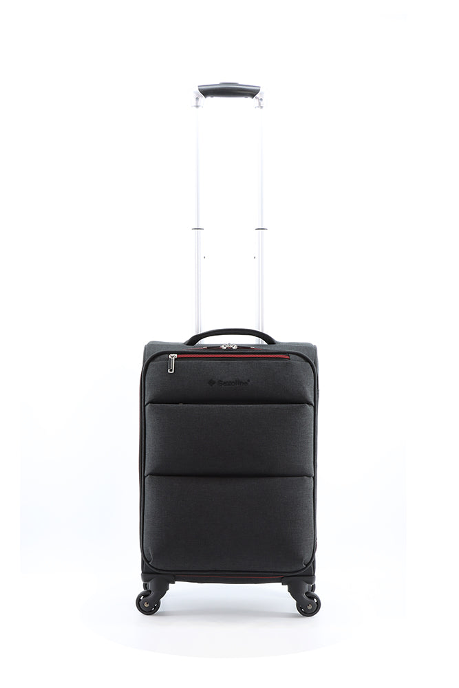 Saxoline Relax Red zipper Soft Suitcase / Trolley / Travel Suitcase - (Set/S/M/L)