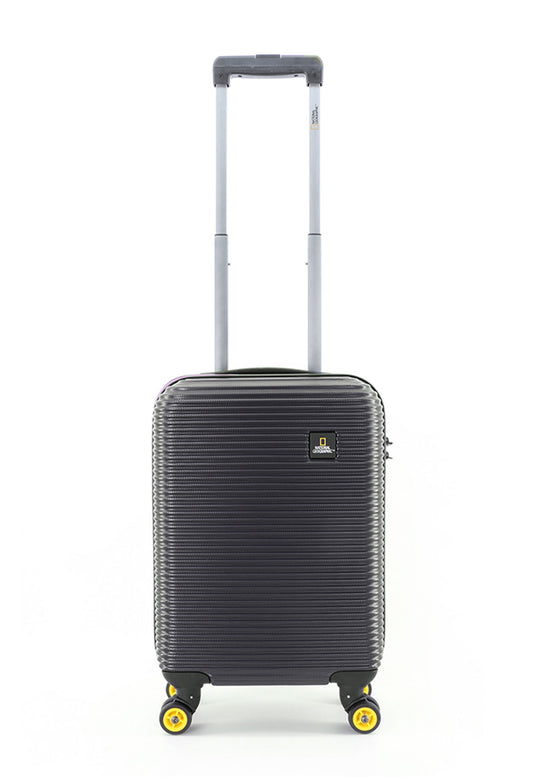 National Geographic Abroad Hard Suitcase / Trolley / Travel Suitcase - (Set/S/M/L) - Black