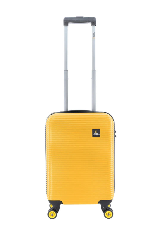 National Geographic Abroad Hard Suitcase / Trolley / Travel Suitcase - (Set/S/M/L) - Yellow