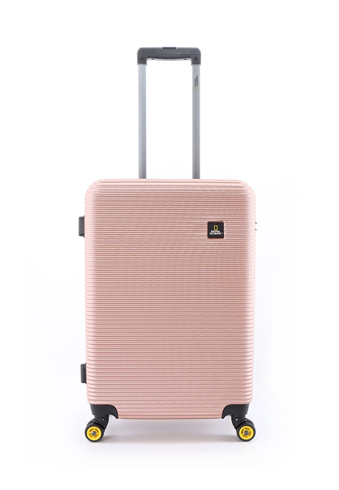 National Geographic Abroad Hard Suitcase / Trolley / Travel Suitcase - (Set/S/M/L) - Rose Gold