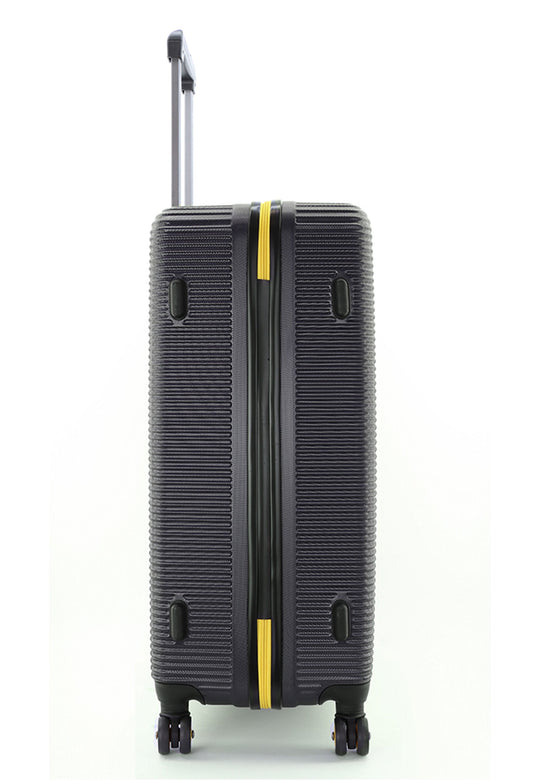 National Geographic Abroad Hard Suitcase / Trolley / Travel Suitcase - (Set/S/M/L) - Black