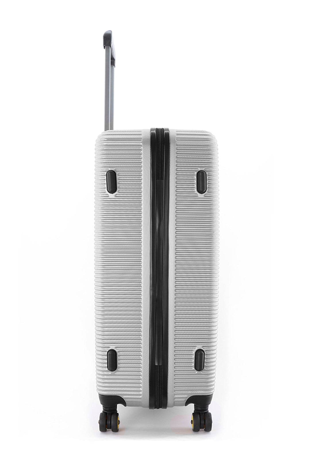 National Geographic Abroad Hard Suitcase / Trolley / Travel Suitcase - (Set/S/M/L) - Silver
