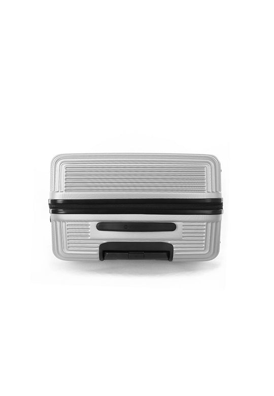 National Geographic Abroad Hard Suitcase / Trolley / Travel Suitcase - (Set/S/M/L) - Silver