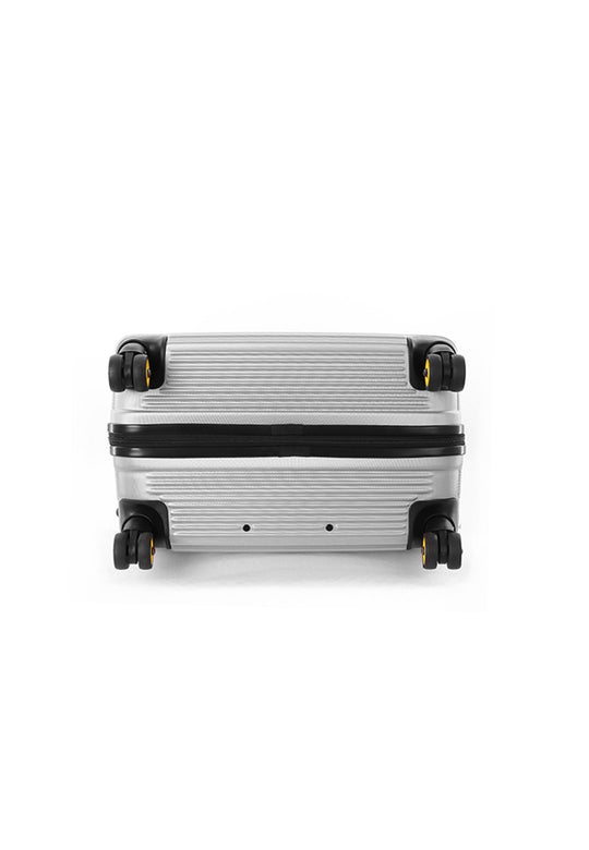 National Geographic Abroad Hard Suitcase / Trolley / Travel Suitcase - (Set/S/M/L) - Silver