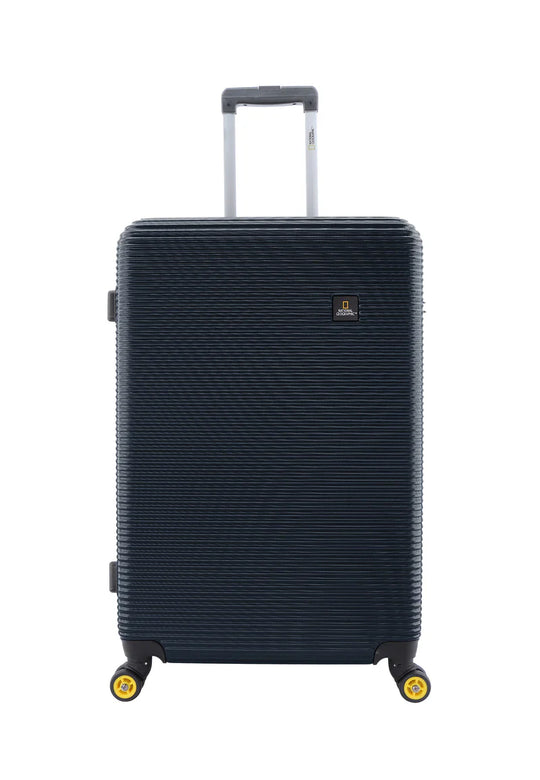 National Geographic Abroad Hard Suitcase / Trolley / Travel Suitcase - (Set/S/M/L) - Navy