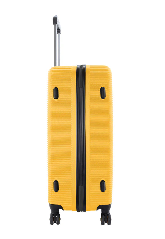 National Geographic Abroad Hard Suitcase / Trolley / Travel Suitcase - (Set/S/M/L) - Yellow