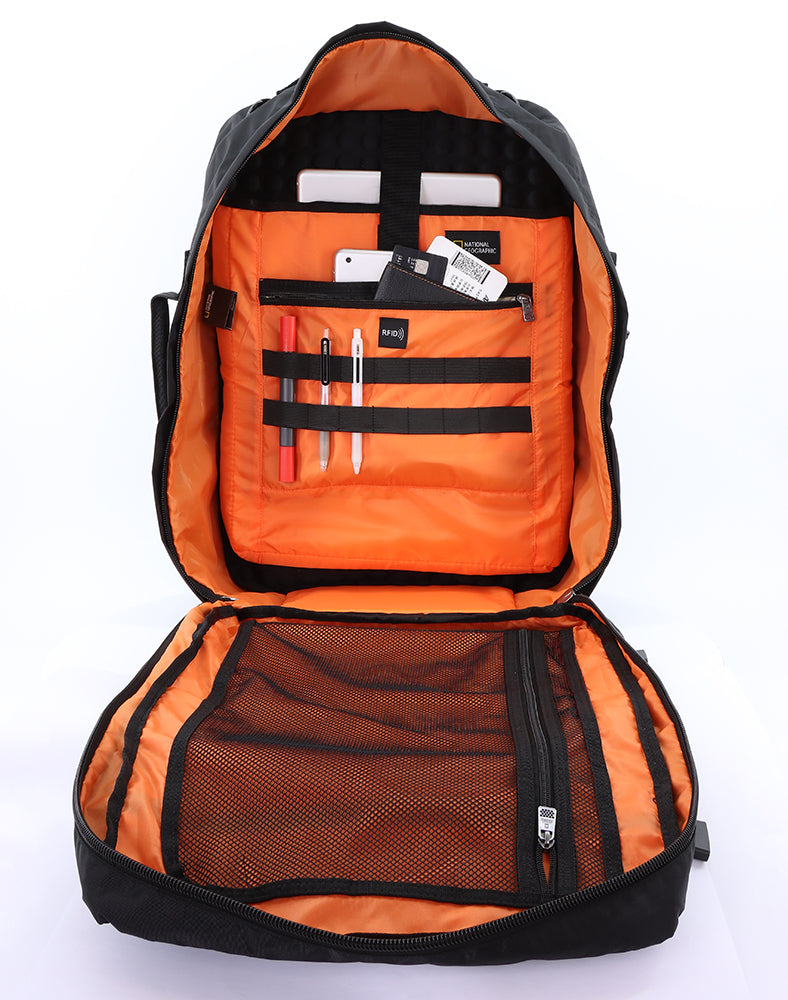 National Geographic Hybrid 3 in 1 Hand Luggage Backpack / Laptop Backpack / Travel Bag  - 32 Liter (M)