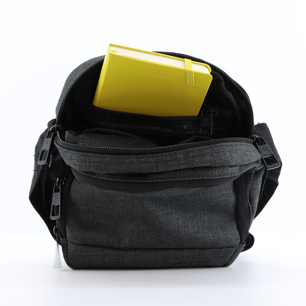 National Geographic Stream - Binnenkant schoudertas Antraciet | luggage4u.be