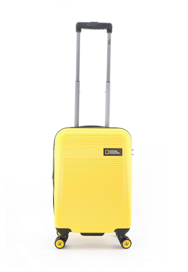 National Geographic Harde Kofferset 3-Delig / Reiskofferset / Trolleyset - Aerodrome - Yellow