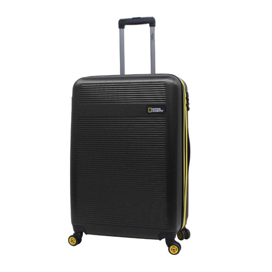 National Geographic Arodrome Hard Suitcase / Trolley / Travel Suitcase - (Set/S/M/L) - Black