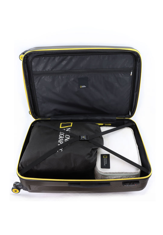 National Geographic Arodrome Hard Suitcase / Trolley / Travel Suitcase - (Set/S/M/L) - Khaki