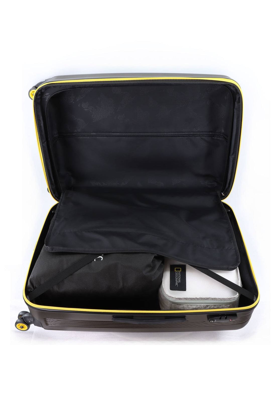 National Geographic Arodrome Hard Suitcase / Trolley / Travel Suitcase - (Set/S/M/L) - Khaki