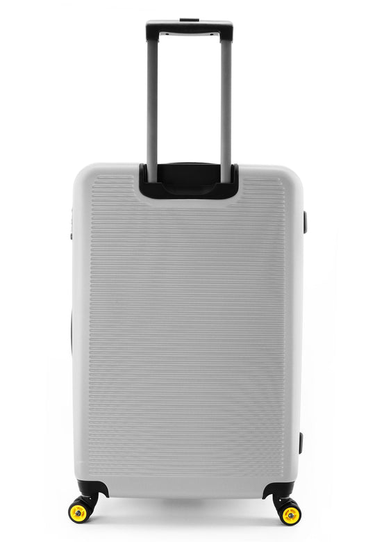 National Geographic Arodrome Hard Suitcase / Trolley / Travel Suitcase - (Set/S/M/L) - Silver