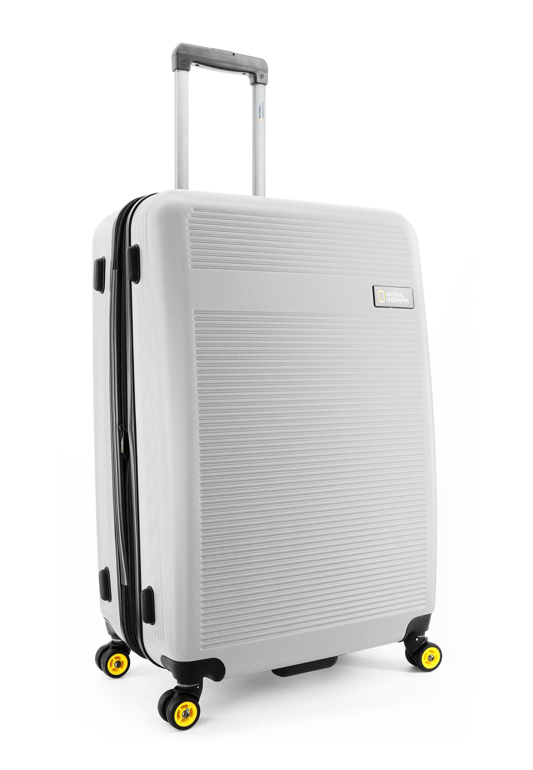 National Geographic Arodrome Hard Suitcase / Trolley / Travel Suitcase - (Set/S/M/L) - Silver