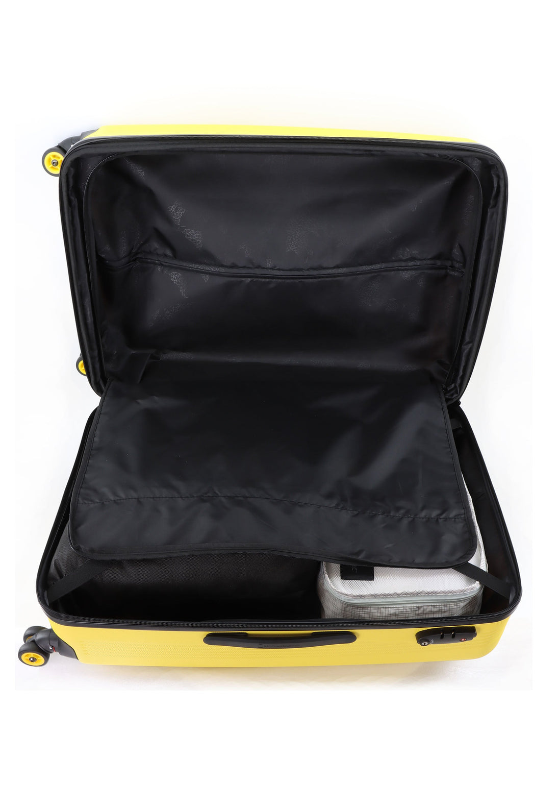 National Geographic Harde Kofferset 3-Delig / Reiskofferset / Trolleyset - Aerodrome - Yellow