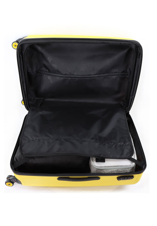 National Geographic Harde Kofferset 3-Delig / Reiskofferset / Trolleyset - Aerodrome - Yellow