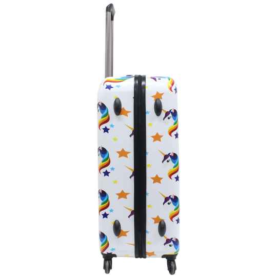 Saxoline Unicorn Printed Hard Suitcase / Trolley / Travel Suitcase - (Set/S/M/L)